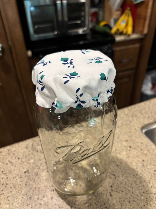 Wide mouth mason jar cover